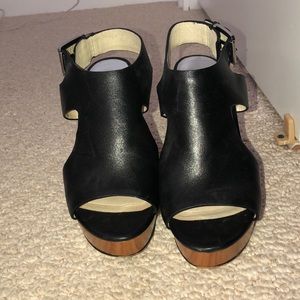 Michael Kors Black Wedges